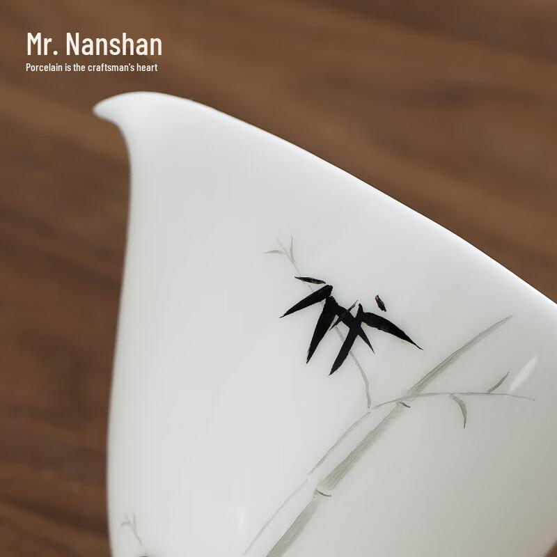 Nanshan Mr. Hand-painted Bamboo Porcelain Tea Fair Cup