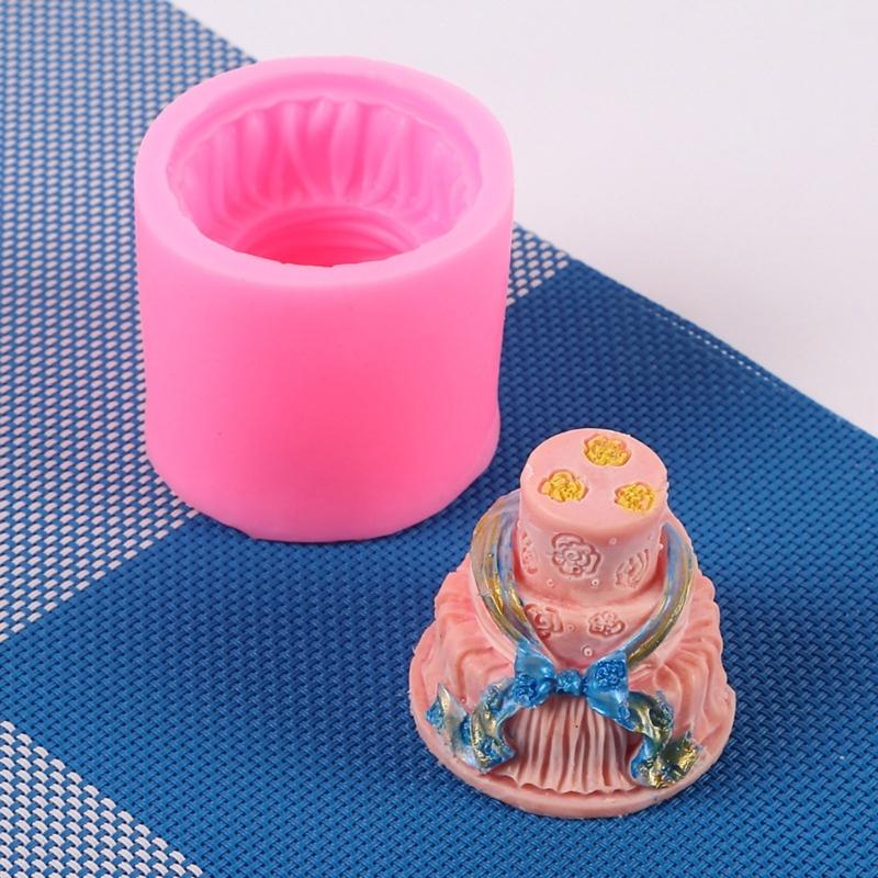 Cake Shaped Silicone Chocolate Moulds Baking Molds Fondant Mold Cake Decorating Tools Resin Moulds Silicone Material