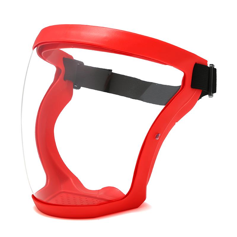 Прозрачный защитный экран для лица высокой четкости - Защита от брызг, пыленепроницаемый, защитные очки для езды.