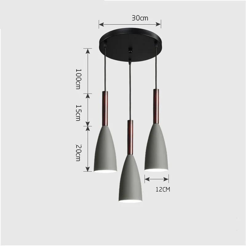 Nordic Minimalist Pendant Light Modern Hanging Lamp Dining Table Kitchen Island Lighting Fixture Dining Room Hoom Decoration