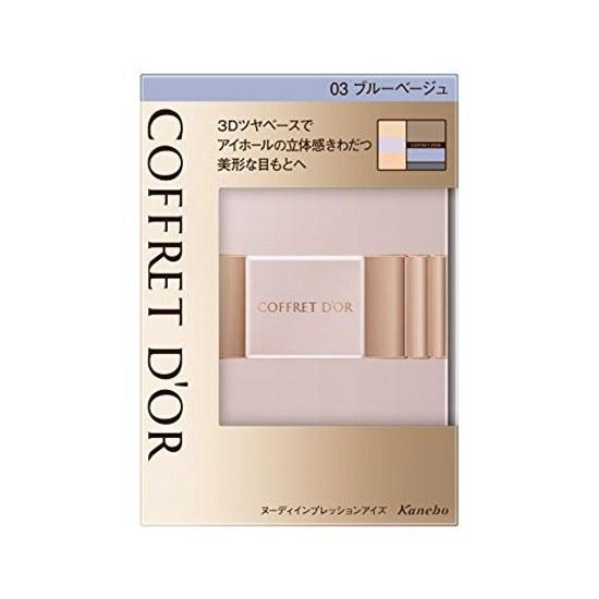 Coffret Dor Eyeshadow Nudie Impression Eyes 03 Blue Beige