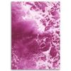 Canvas print, Pink waves