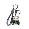Cartoon Panda Keychain Cute Car Key Ring Lovely Panda Dolls Pendant  Friends