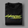 Мужчины Женщины Киберпанки Edgerunner мультфильм аниме Футболка Хлопок Графический Принт Футболки Верхняя Одежда