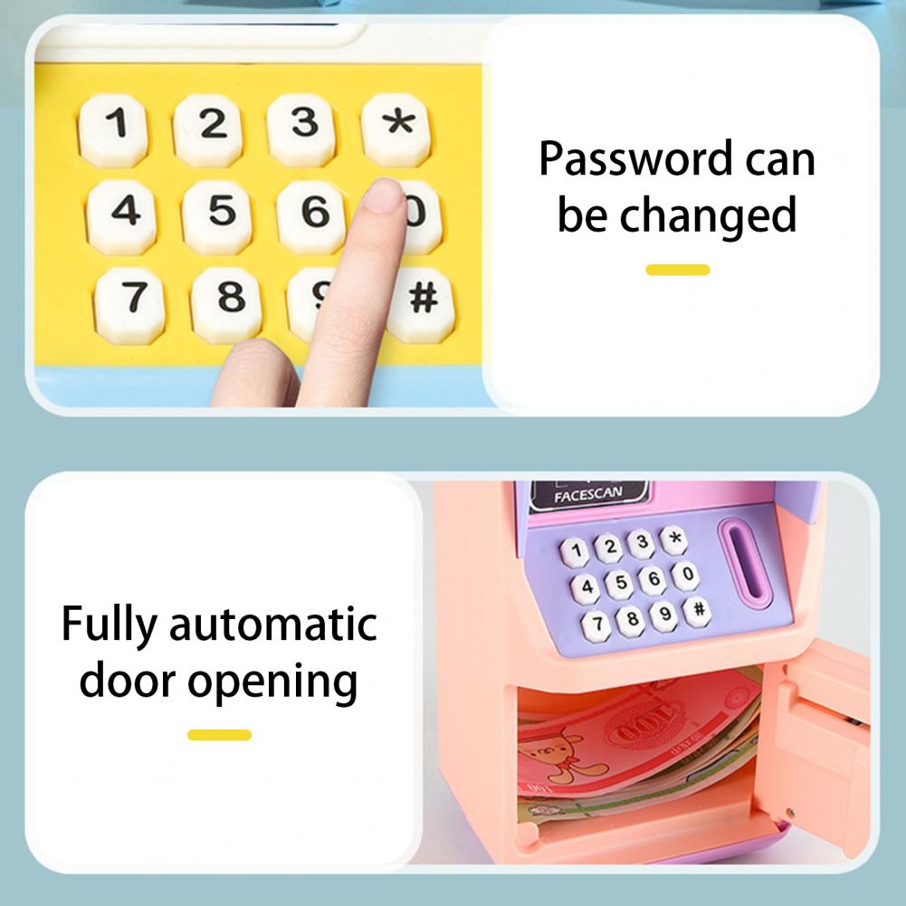 Развивающая игрушка многофункциональная детская копилка с паролем мультфильм денежная коробка рождественский подарок