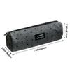 Polka Dot Pencil Case Gray Stationery Bag High Quality Pencil Pouch  School Supplies