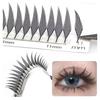 Tower Top Faux Lashes Feather Shape Premade Fans Eyelashes Soft Eyelashes Extension  Women