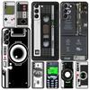 Винтажная Кассетная Камера Gameboy Чехол для Телефона для Samsung Galaxy S23 Ultra S22 S21 S20 FE 5G S10 S10E S9 S8 Plus Note 20 Силиконовый Чехол