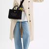 Coach Cargo 26 Tote Bag Women tote Gold Black CAM66-B4BK