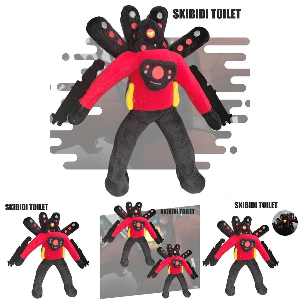 Skibidi Toilet Plush Toy Funny And Super Soft 30cm Height