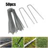 U Shaped Anchor Pins 10cm 2.5mm 50pcs/set Accessories