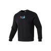 Nike Alphabet Crew Neck Casual Long Sleeve Толстовка Мужская Топы Черный FB8436-010