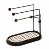 Household Jewelry Storage Rack Multi-Layered with Drawer Necklace Display Stand Plastic Space Saving Kitchen Rag Rack Home Use