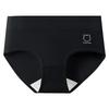 Women's Cotton Panties Bear Seamless Mid-waist Briefs Simple and Comfortable Underwear