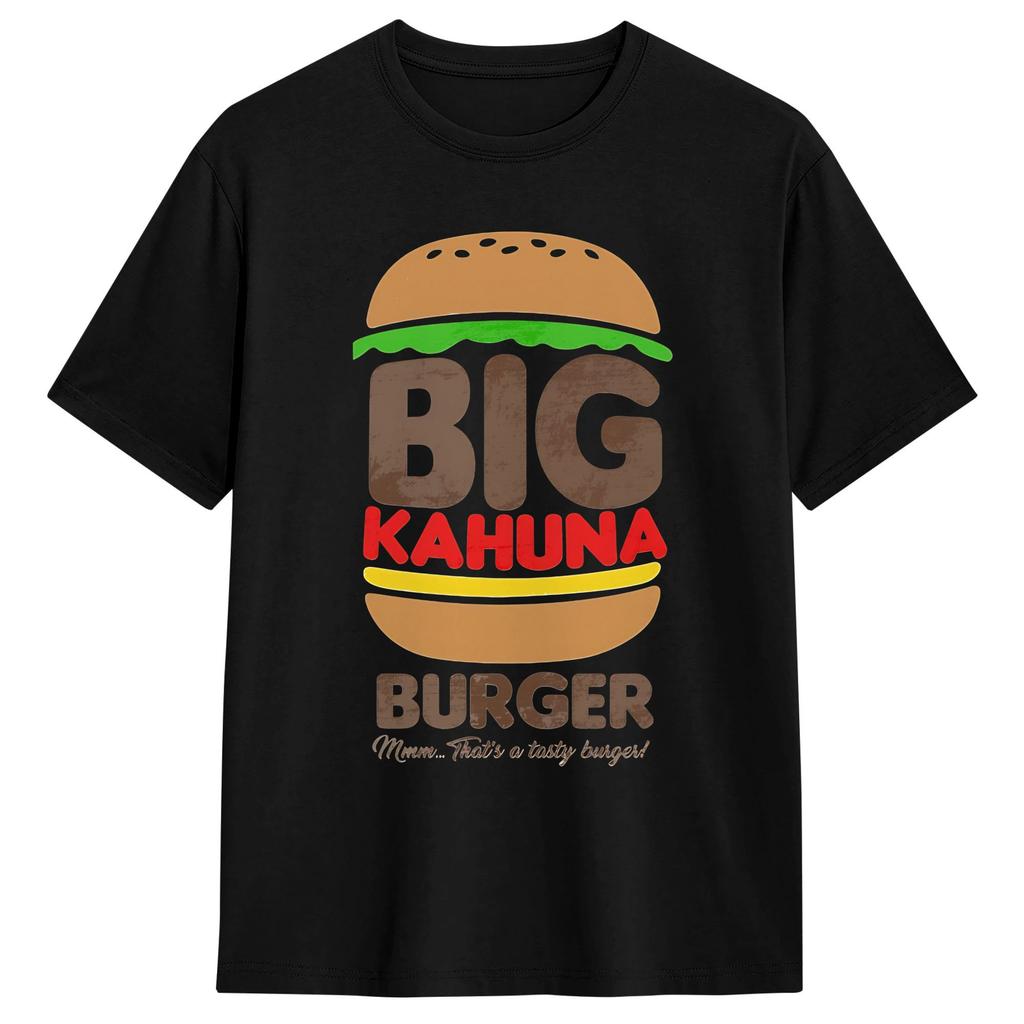 Novelty The Big Kahuna Burger T Shirt Unisexs Cotton Short Sleeve  Oneck Summer Tops Shirts
