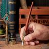 17pcs Antique Sprinkling Feather Dip Pens Ink Vintage Calligraphy Pen Set Fountain Art Supplies Crafts Gifts for Student DIY