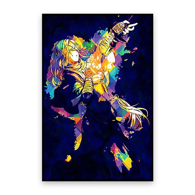 Jujutsu Kaisen аниме холст плакат Годзё Сатору украшение персонажа живопись детская комната художественные фрески современный домашний декор стены картина