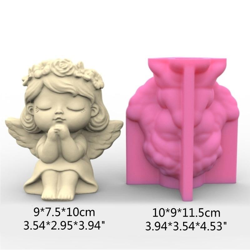 Силиконовая форма для цветочного горшка, бетонная цементная форма для горшка для растений, форма для цветочного горшка, форма для эпоксидной смолы, держатель для кистей для макияжа, форма-органайзер