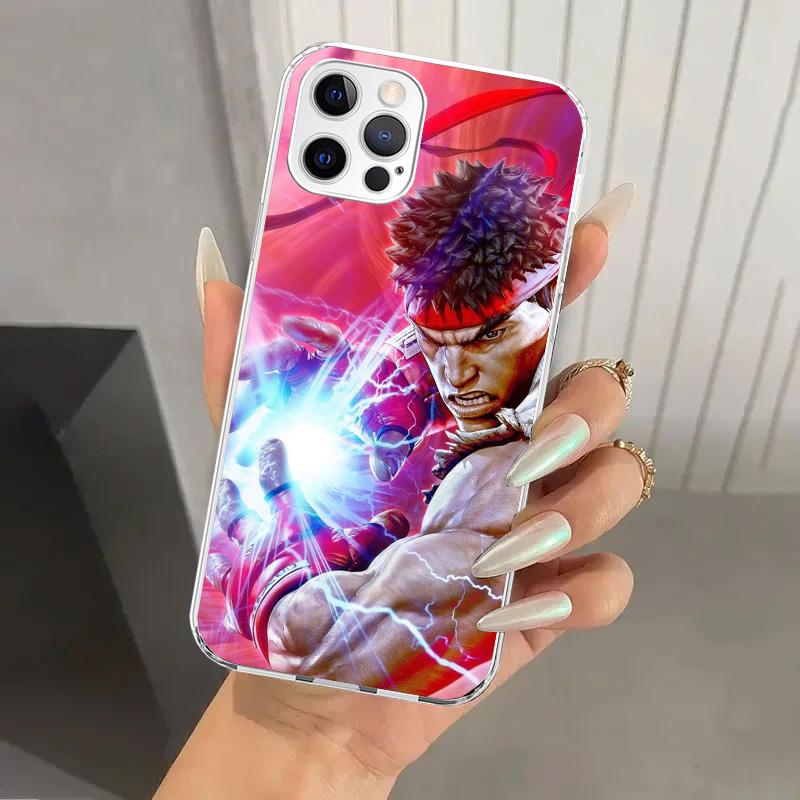 Game S-Street F-FighterS Phone Case for Iphone 17 Air 16 15 Plus 14 13 Mini 12 11 Pro Max 16E 7 8 SE 2020 Soft Funda Print Shell