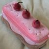 Милая плюшевая сумка для ручек Cherry Cake Изысканное хранилище Большая емкость