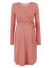 Women' Red Tied Maternity Dress Bellybutton