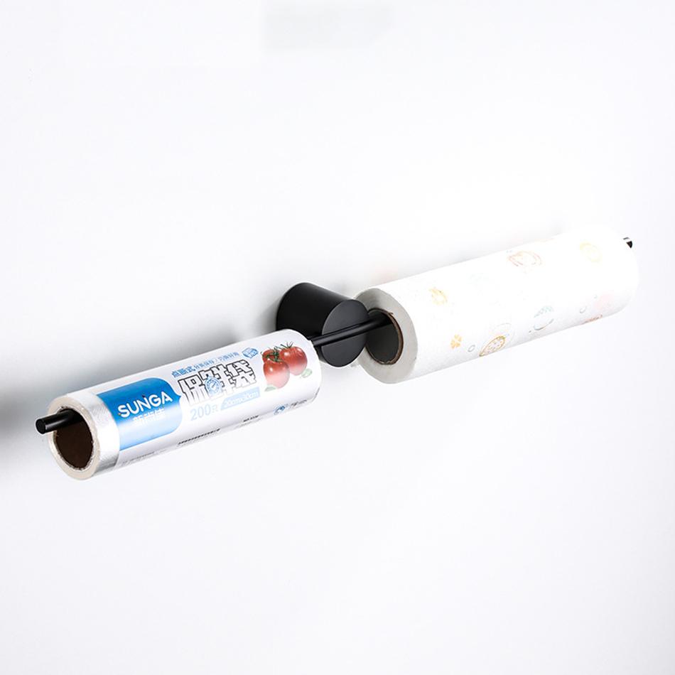 Вешалка для полотенец для ванной комнаты, настенная вешалка для кухни, черная, белая, деревянная, золотая, держатель для полотенец, полка, место для хранения, алюминий 40 50 см