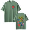 Rapper Bad Bunny Tshirt Debi Tirar Mas Fotos DTMF World Tour T Shirts Unisexs Unisex Fashion Vintage Hip Hop Tshirts Streetwear