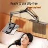 Universal Adjustable Metal Arm Tablet & Phone Holder for Bedside or Tabletop Binge-Watching