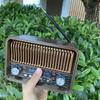 Портативный FM AM SW радиоприемник многодиапазонный винтажный радиоприемник беспроводной Bluetooth динамик со светодиодным фонариком поддержка TF карты U Disk AUX