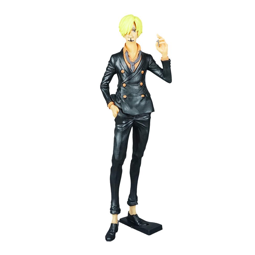 High Quality Pvc Anime Figure Set Featuring Confident Zoro Ace And Sanji Models