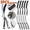 1/2/3/4/5 PCS Durable Grout Gap Cleaning Brush Kitchen Toilet Tile Joints Dead Angle Hard Bristle Cleaner Brushes for Shower Floor Line 5/1Pcs