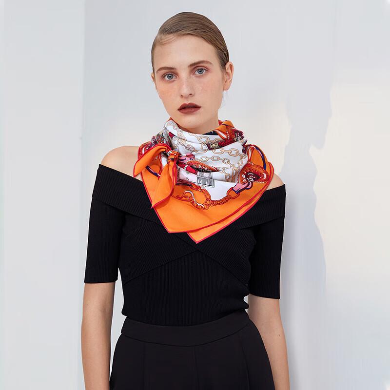 Aurora Heart of Tarot 90x90cm Mulberry Silk Scarf