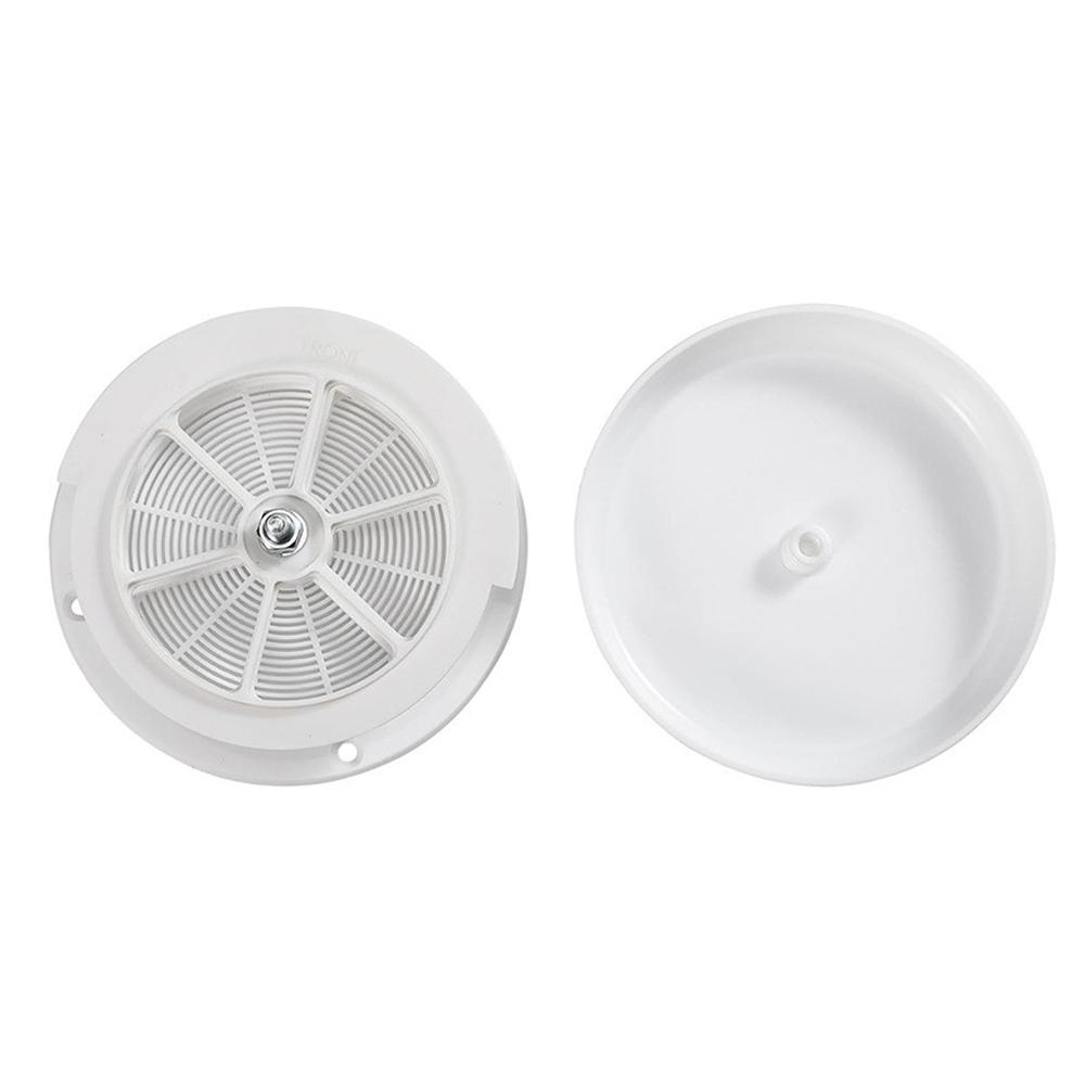 Колпак вентиляционного люка на крышу автодома в форме гриба, белый