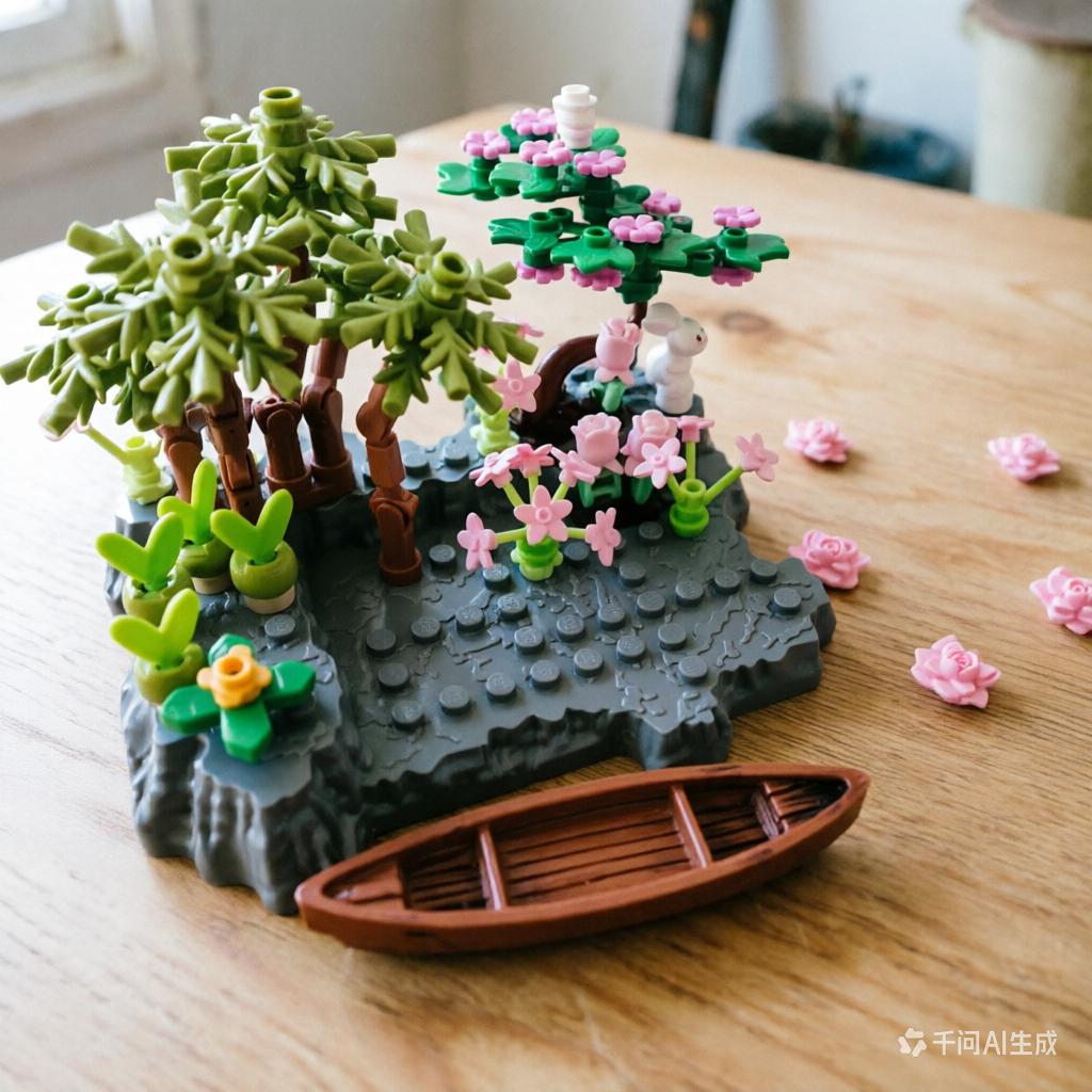 Основание для рокария F01 MOC Строительные блоки DIY Модель пейзажа Аксессуар Совместим с минифигурками Детские развивающие игрушки Подарок