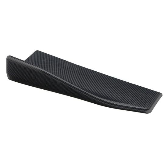 2Pcs Carbon Fiber Car Side Skirt Spoiler Rocker Splitters Anti-Scratch Wings