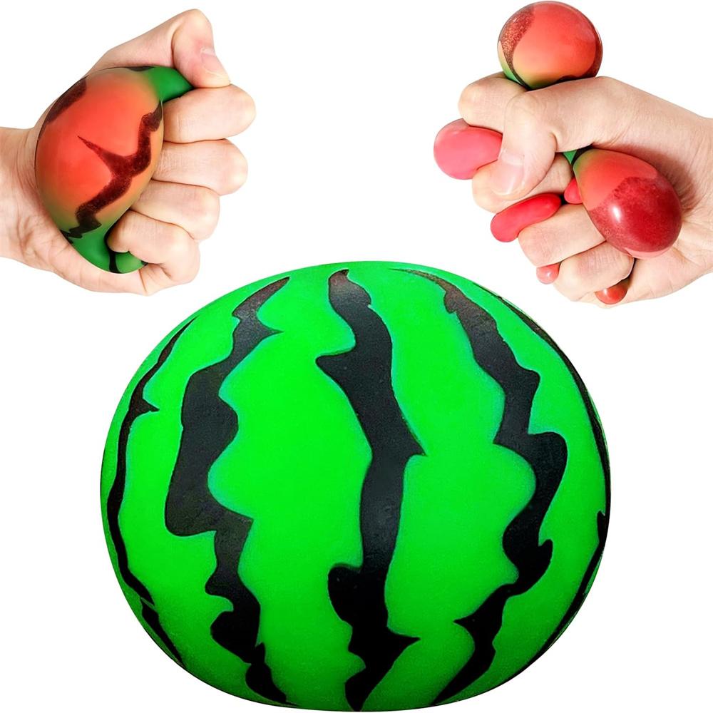 Сквиши Арбузы Помидоры Апельсины Антистрессовые Мячики для Детей Взрослых Фруктовые Шарики из Теста Снятие Тревоги Растягивающиеся Мячики Сувениры для Вечеринки