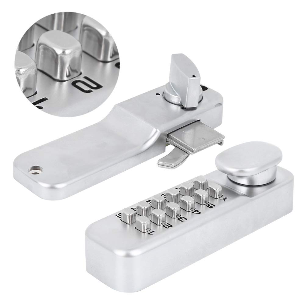 Цифровой дверной замок Тип PIN-кода Умный замок Цифры Толщина двери Ключ Разблокировка Замок Вход Безопасность Бесключевой 1-11 (Нет повторения) 10-60мм