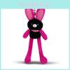 Jinnew Dopamine Pink Bunny Plush Keychain With Cute Doll For Bag Decor And Gift