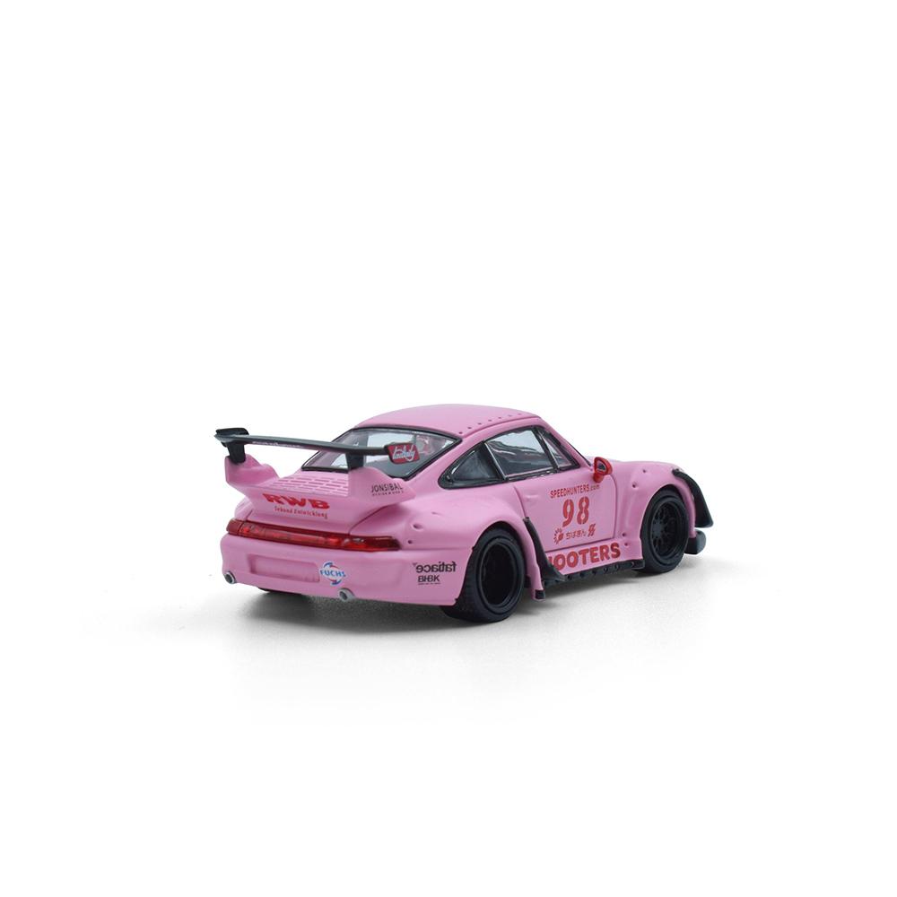 1/64 RWB 993&Hooters Литая модель автомобиля Сплав Транспортные средства Игрушки Подарки для Подростков Взрослых Хобби Коллекция