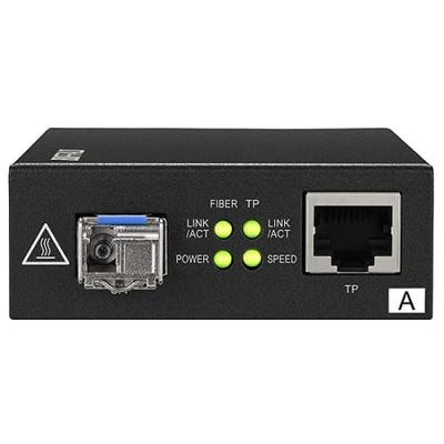 Совместимый оптический медиаконвертер 10 км модель WDM BMC-GT-S10K/WA2 [Giga A]