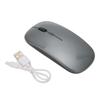 2.4G Wireless Mouse Ultrathin Chargeable Mute 1600DPI Color Backlight Game Mouse with 2.4G Receiver