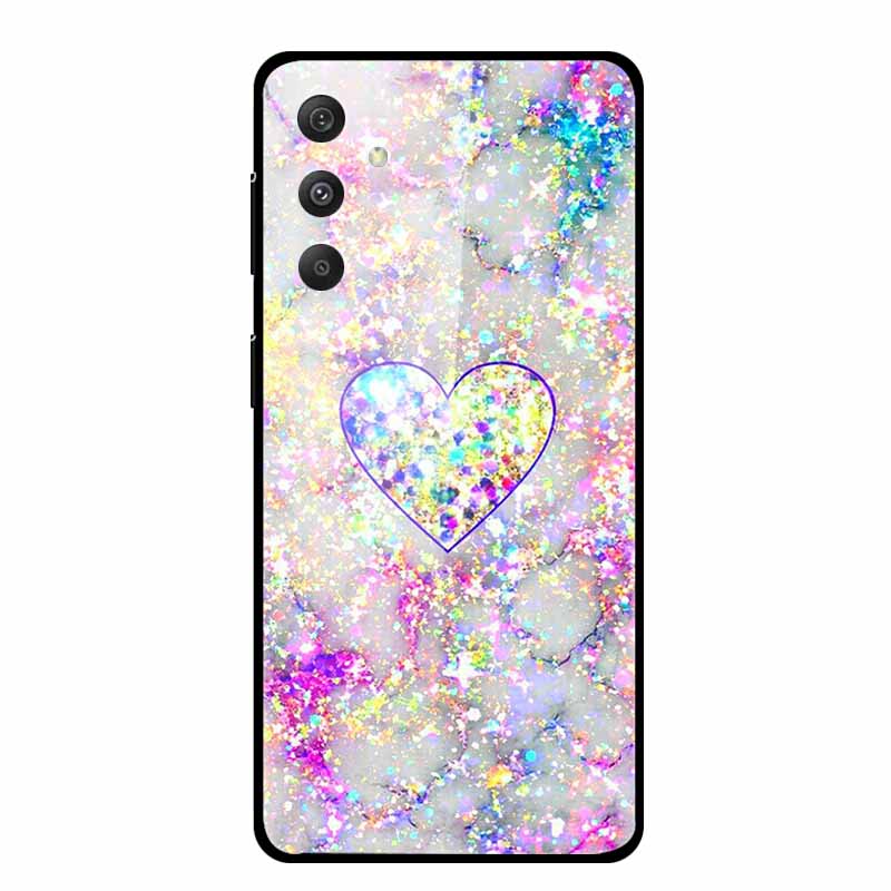 For Samsung Galaxy S25 Plus Case S 25 Plus Coque Hard Back Cover Tempered Glass Case For Samsung A55 A16 Phone Case Soft Bumper
