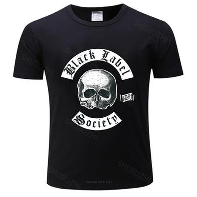 Мужская футболка с коротким рукавом BLACK LABEL SOCIETY 1 ФУТБОЛКА Панк BLACK FRUIT OF THE LOOM DTG модная футболка мужские летние топы