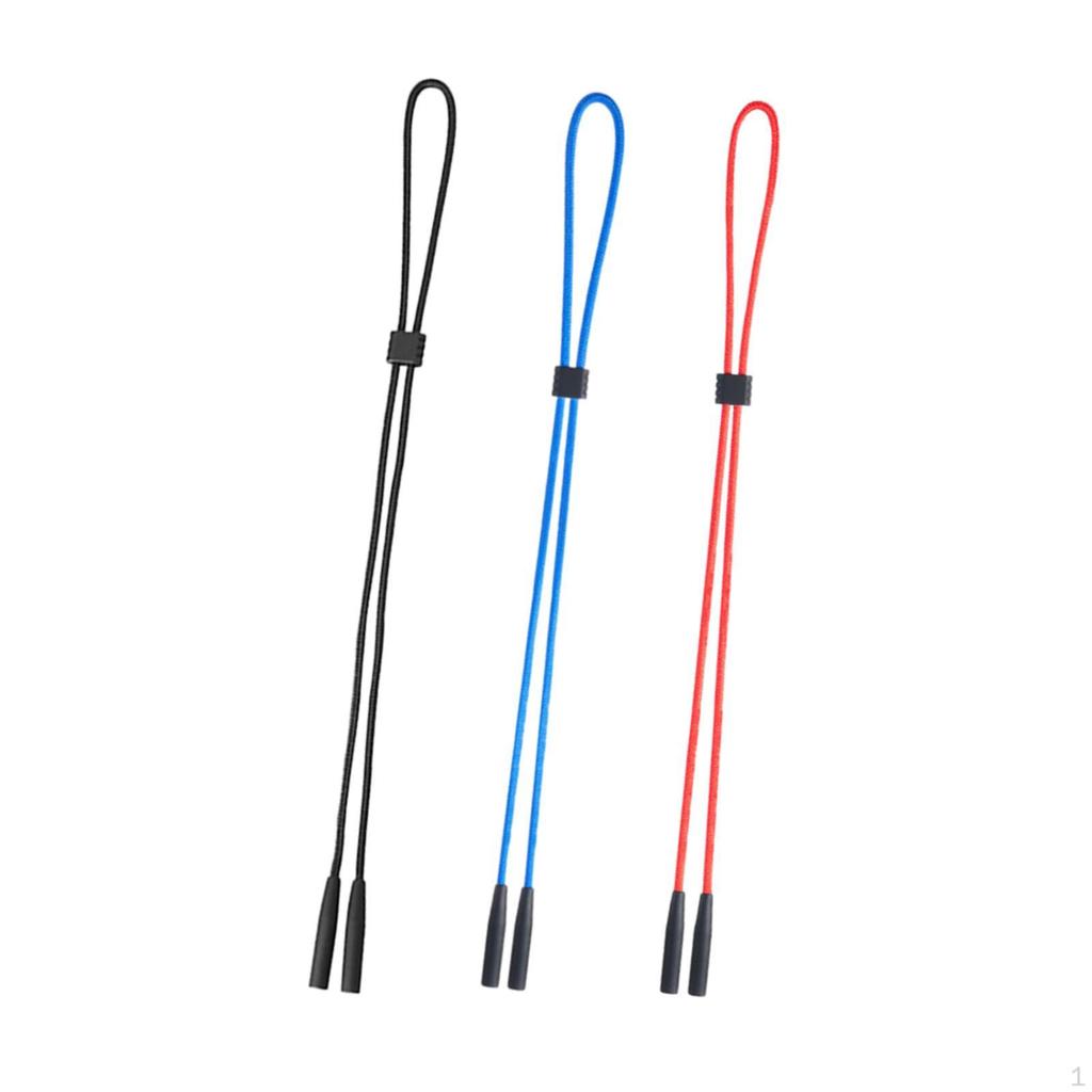 3 Pack Anti-Slip Sunglasses Cords, Adjustable Polyester Cords