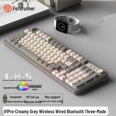 Клавиатура Forerunner V1Pro с тремя режимами и бесшумными механическими ощущениями