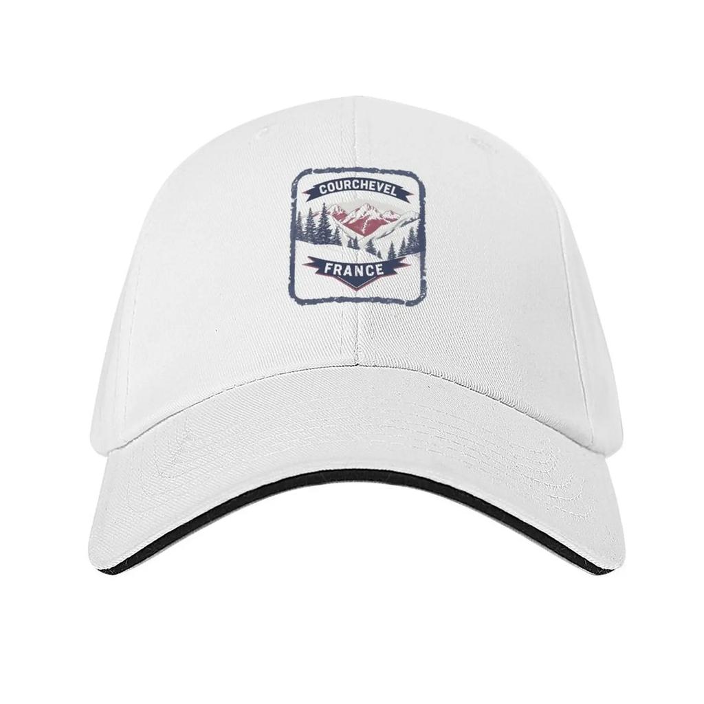 Courchevel France Baseball Cap Funny hats foam party Hat Sun Cap hard hat Ladies Mens