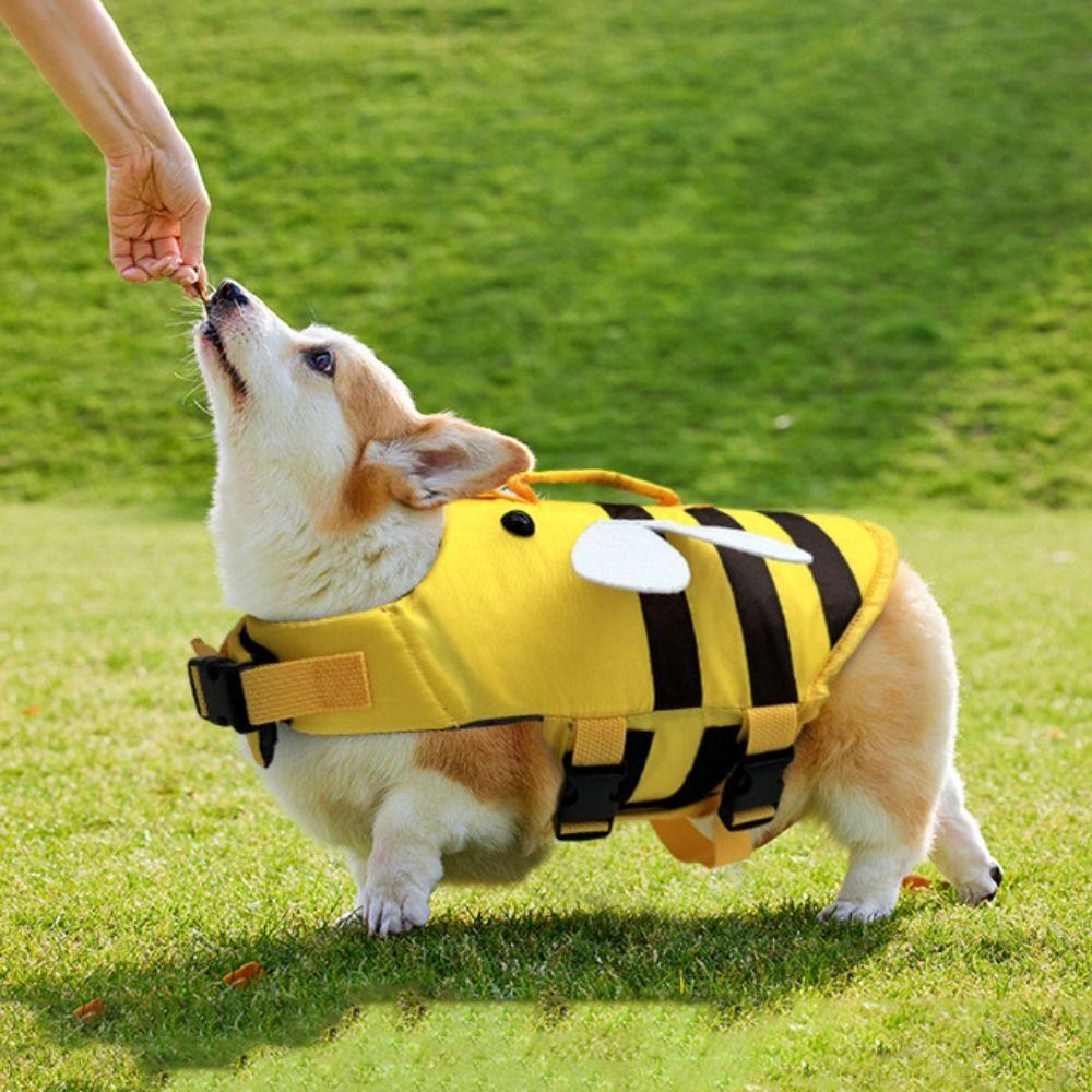 Breathable Pet Dog Life Jacket Soft Pet Life Vest Harness Summer Swimwear Clothes For Dogs Cats