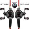 Telescopic Fishing Rod 12+1BB Baitcasting Reel Bass Freshwater Saltwater Outdoor Travel Fishing Tackle Rod Combo
