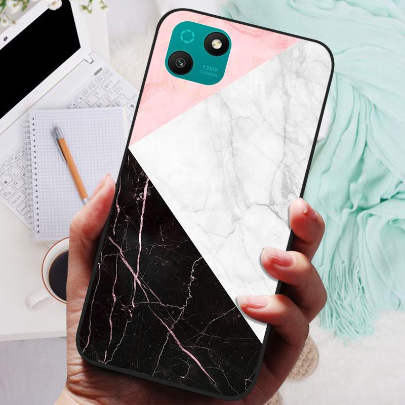 Мягкий чехол для телефона Wiko T10 4G Чехол T3 Funda ТПУ Космический Мраморный Черный Силиконовый Coque для Wiko T 10 WikoT3 Ударопрочный Мультяшный