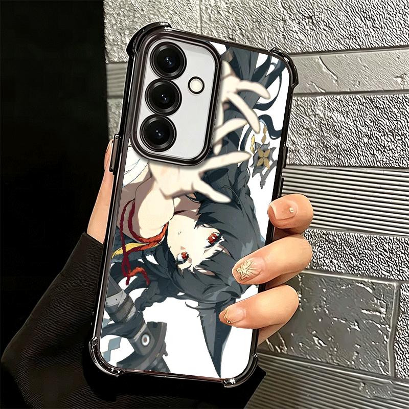 Zenless Zone Zero Hoshimi Miyabi Чехол с покрытием для телефона Samsung A17 A07 A37 A57 A16 A56 A15 A55 A14 A54 A13 A53 A26 A36 A25 A35